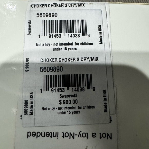 Swarovski Choker oversized floating Crystals Harmonia NWT - Picture 5 of 12